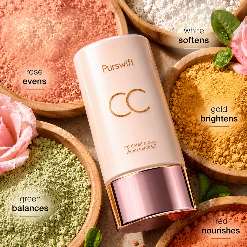 ✨CC color-correcting tinted serum