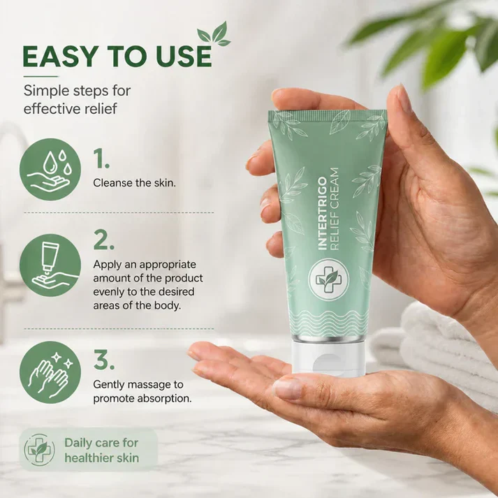 🔥 LAST DAY BUY 1 GET 1 FREE🔥Intertrigo Relief Cream treats 99% of skin fold rashes from the first application SevoreaTMIntertrigo Cream🛒