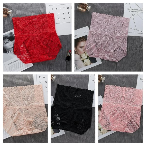 Sexy High Waist Pretty Lace Panties