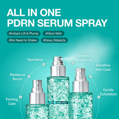 🔥LAST DAY 49% OFF - Korean PDRN Collagen Serum Spray Hyaluronic Acid Hydrating Glass Skin Face Mist All Skin Types