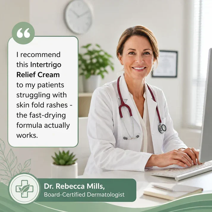 🔥 LAST DAY BUY 1 GET 1 FREE🔥Intertrigo Relief Cream treats 99% of skin fold rashes from the first application SevoreaTMIntertrigo Cream🛒