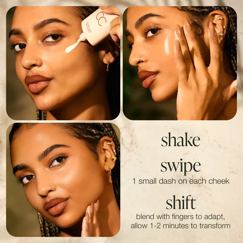 ✨CC color-correcting tinted serum