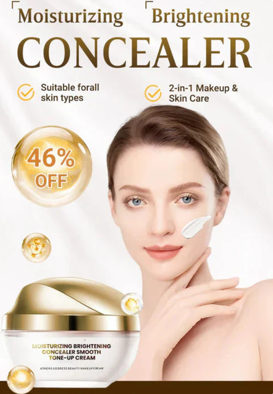 Moisturizing Brightening Concealer Smooth Tone-Up Cream ✨ Buy 1 Get 1 Free
